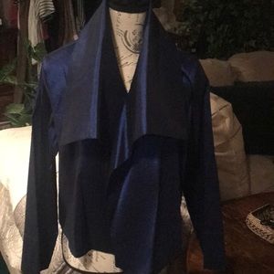 Satin evening jacket
